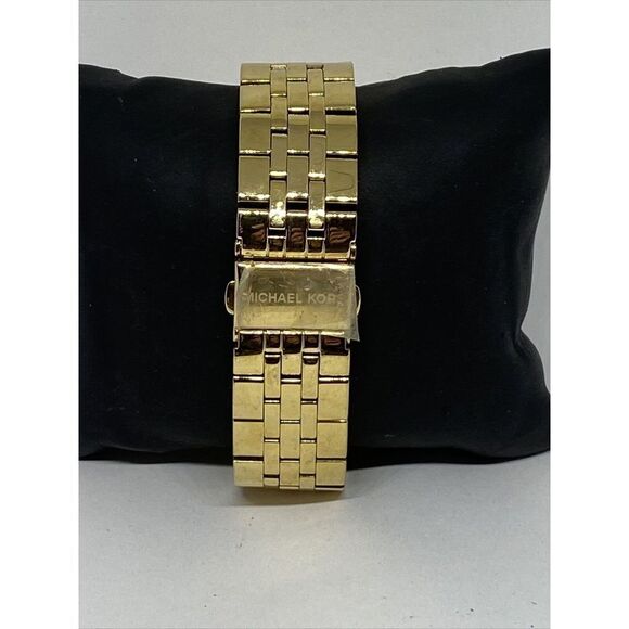 Michael Kors MK5099 Women's Gold Stainless Steel Analog Dial Quartz Watch WO500 - Picture 6 of 12